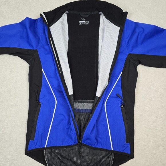 Zorrel Jacket Womens Medium Blue Weather Series Zip Pockets Reflective Coat - Picture 9 of 16